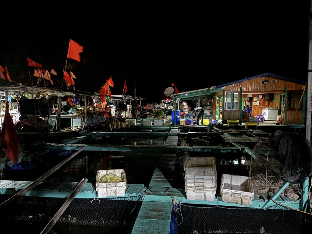 The floating fishing village
