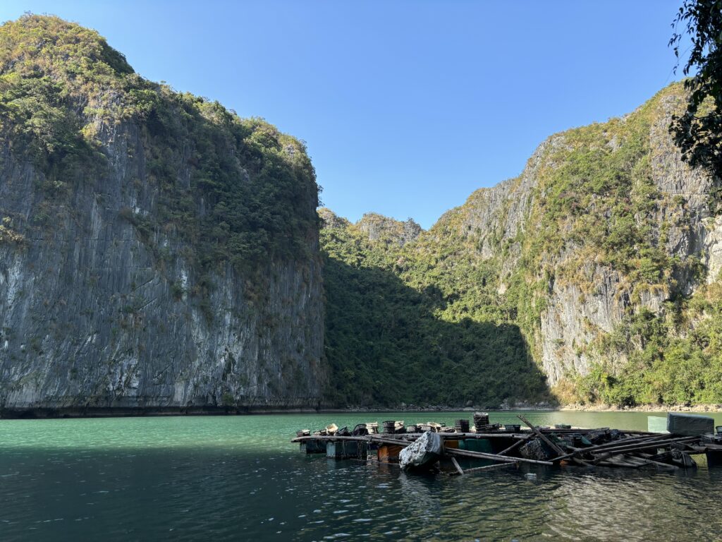 Karst views around Cat Ba